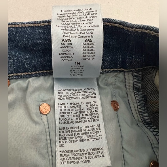 MOTHER Blue Jean Shorts - Picture 7 of 8